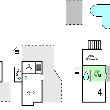 Three-bedroom In 別荘 *